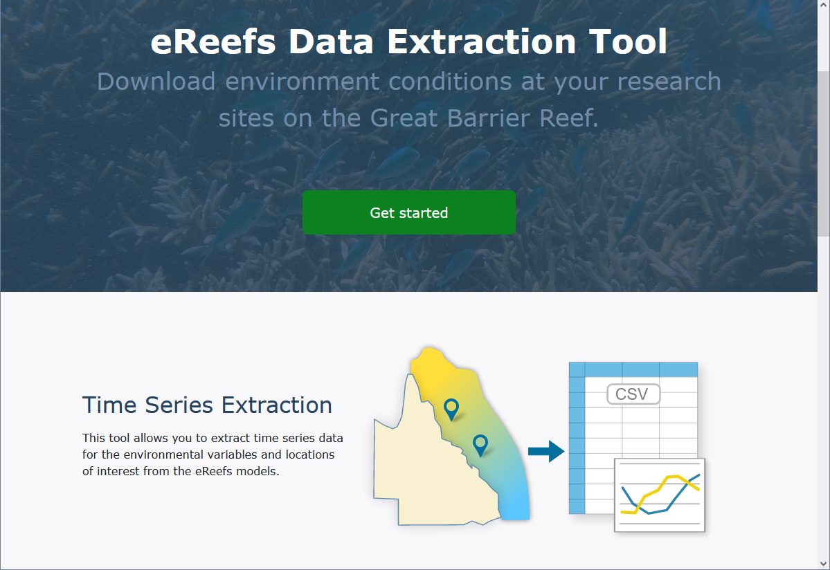 TODO: Preview of eReefs Data Extraction Tool